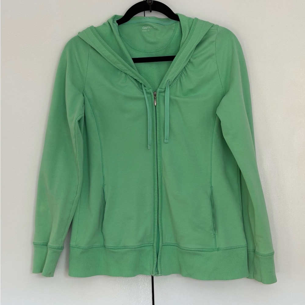 GapBody Full Zip Hoodie size Medium - Picture 2 of 2